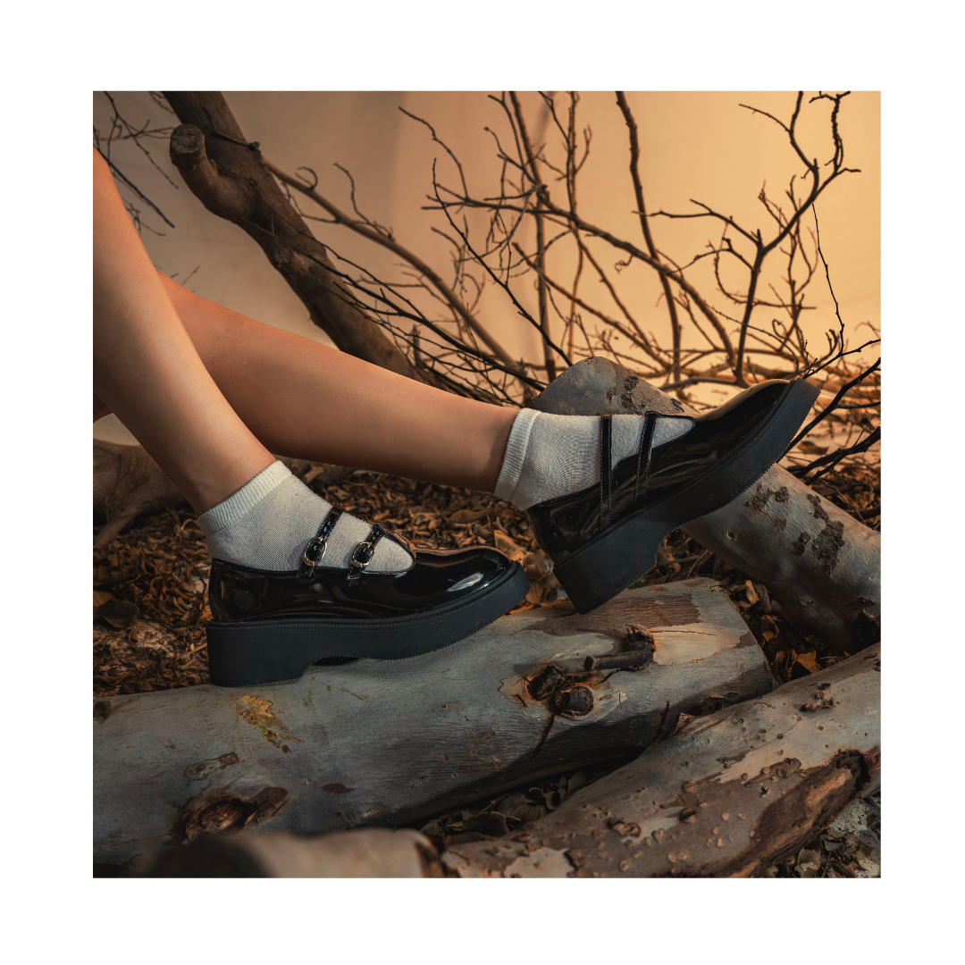 Mary Jane femme élégantes simili cuir SeaSide Collection