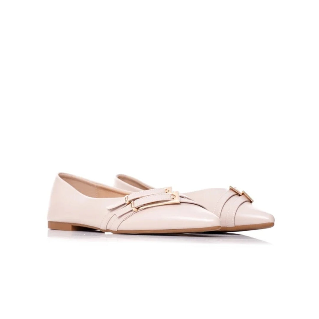 Escarpins avec ceinture plat P26-G13