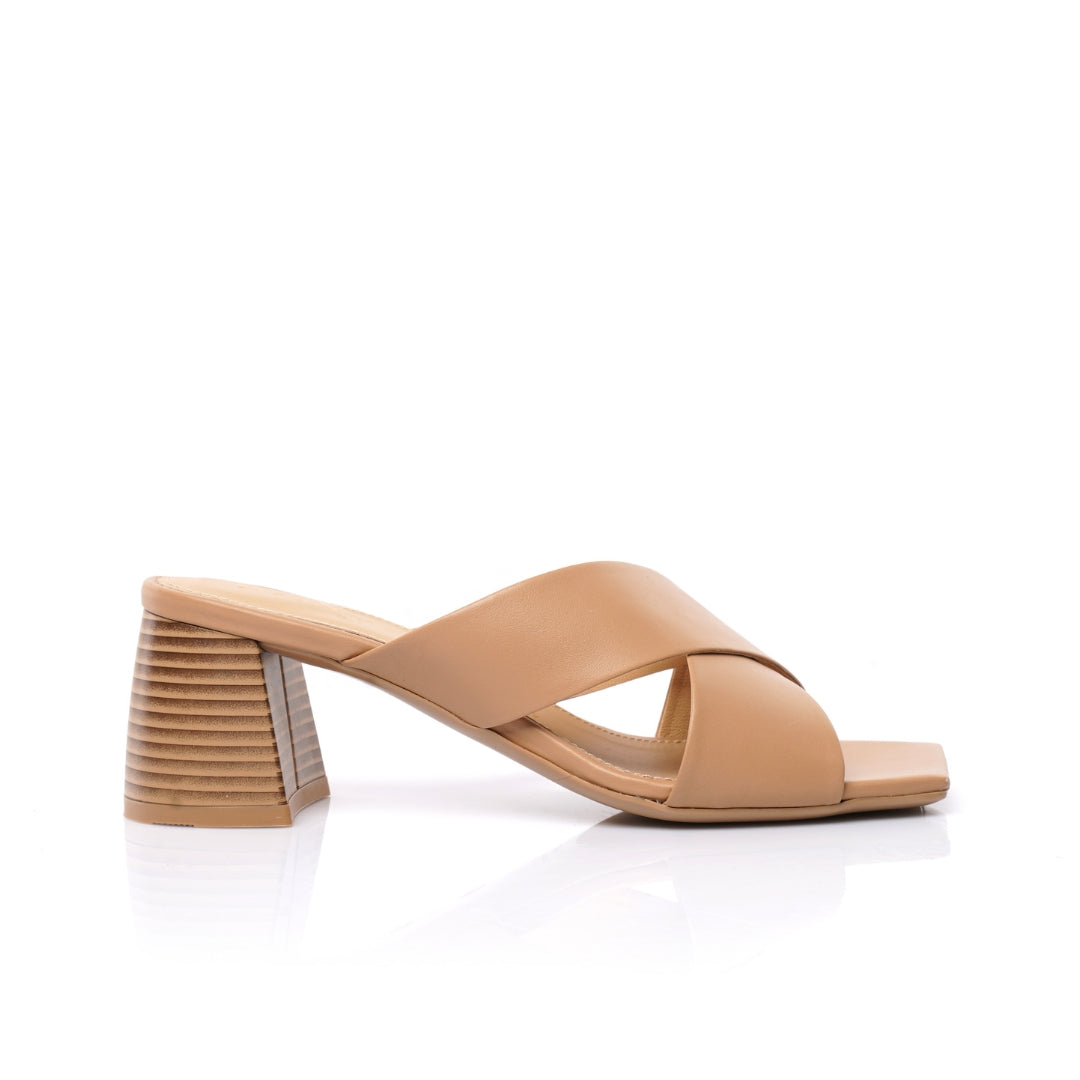 Sabot cuir demi talon E26-3910