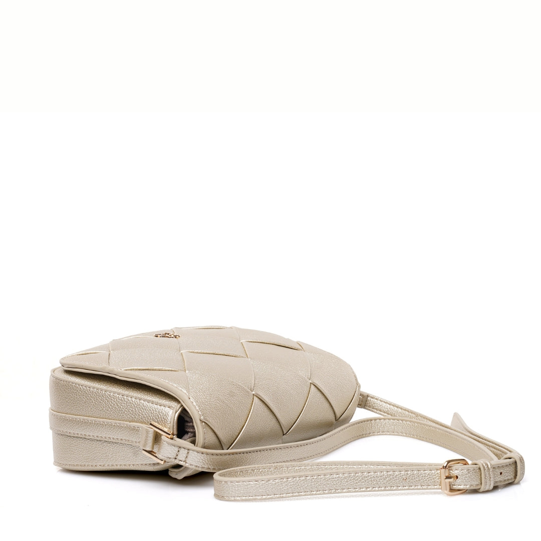 Mini sac tressé chic E26-F26103