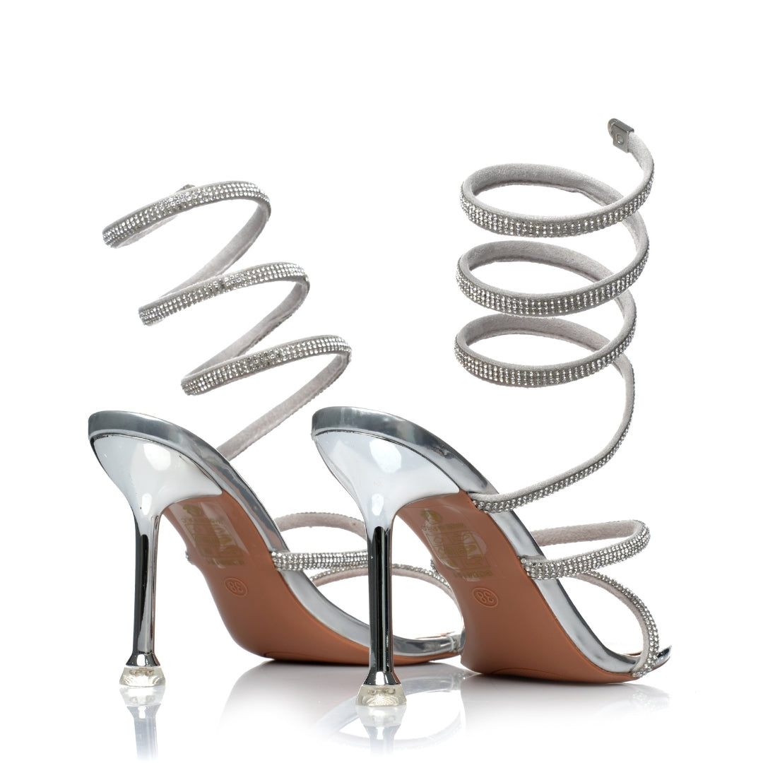 Sandale soiree talon E26-F8191