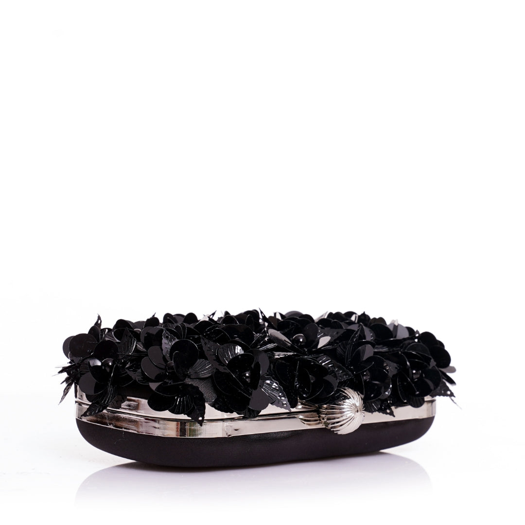 Pochette soiree fleurs Chic P26-F026