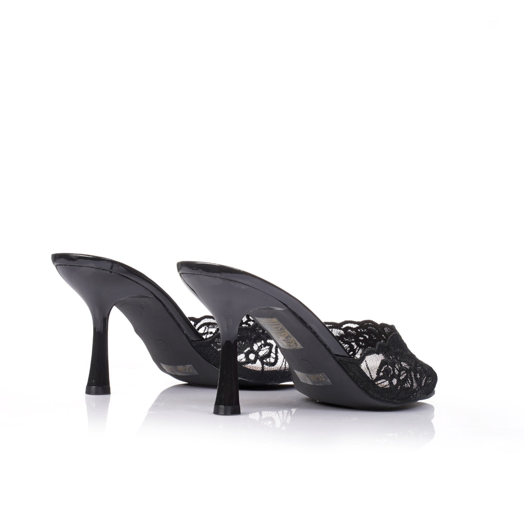 Sandale talon dentelle E26-F398