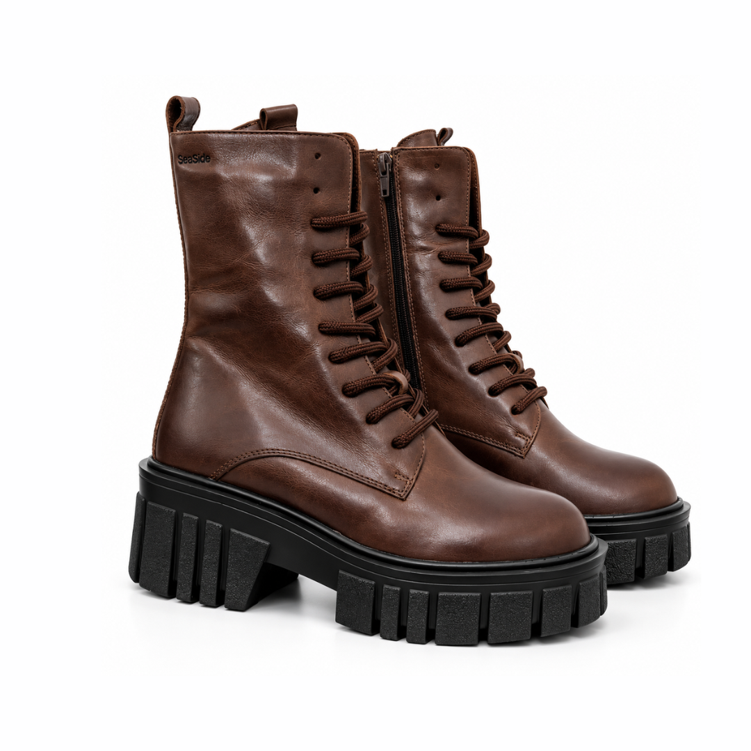 Brodequin Cuir Monobloc H26-7907