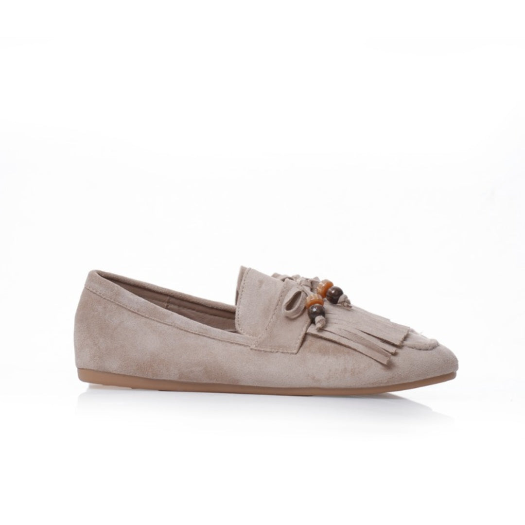 Mocassins à Franges en Daim P26-F523