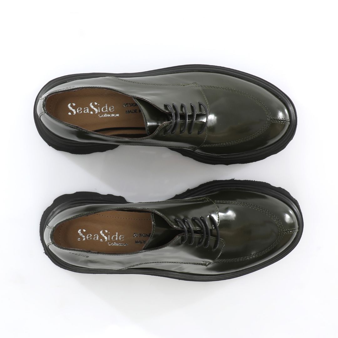 Derbies Cuir Monobloc P25-T734