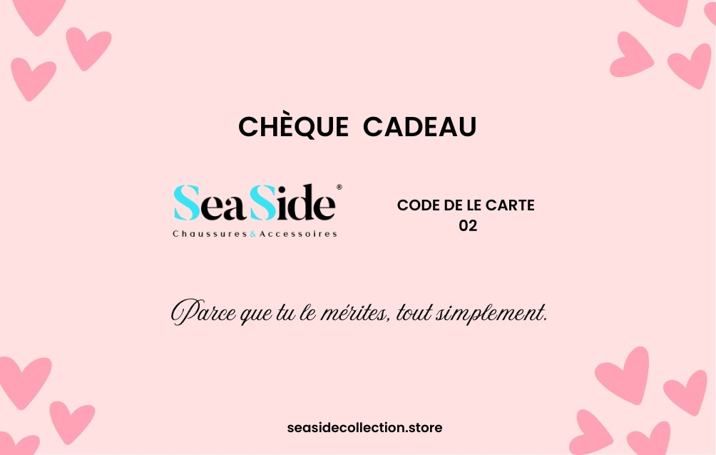 CHÈQUE CADEAU 150dt