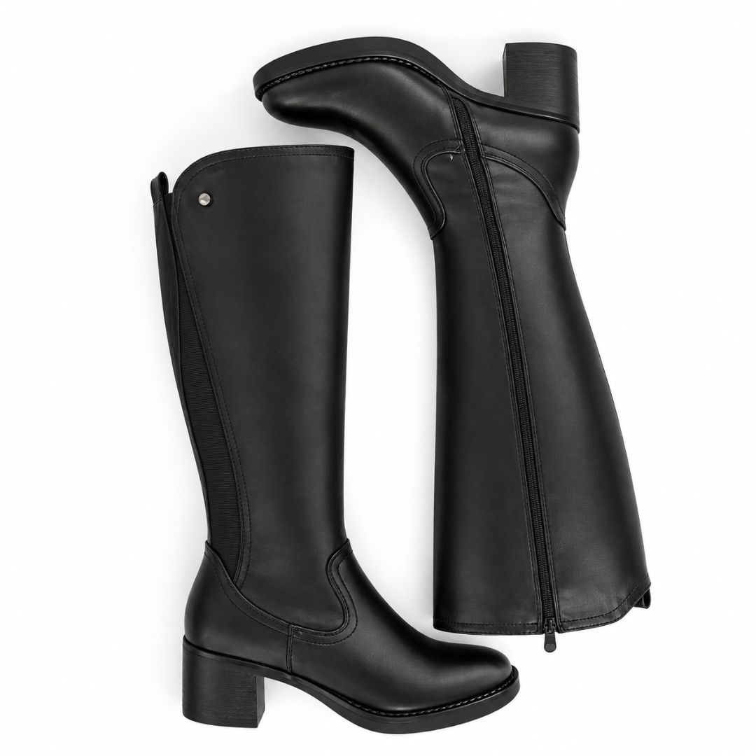 Botte Elastique Demi Talon H26-G2608
