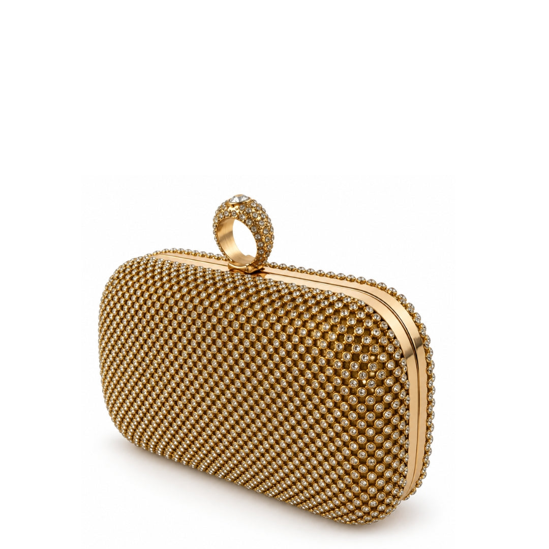 Pochette soirée dorée H26-F10331