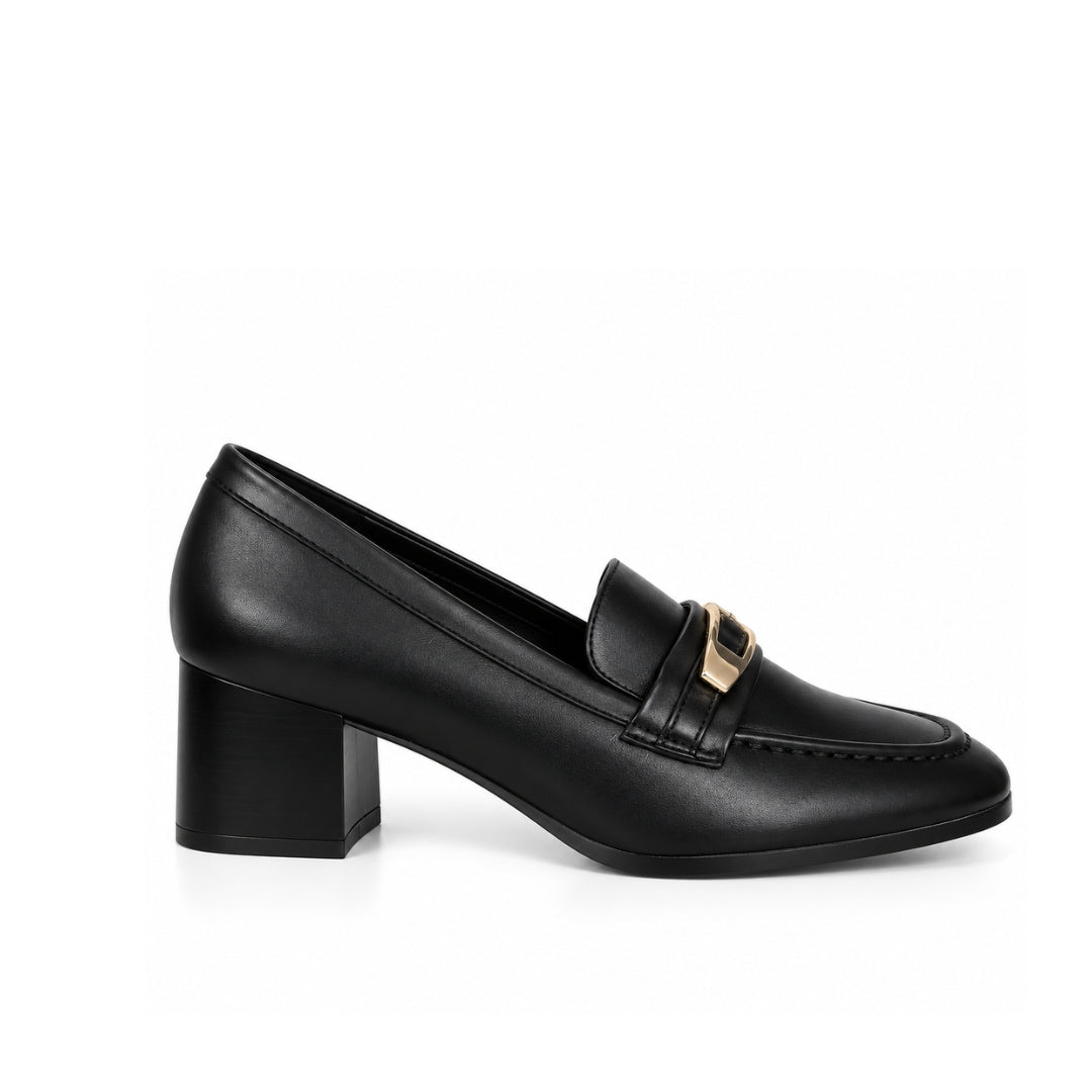 Mocassin Demi Talon avec Accessoire H26-610
