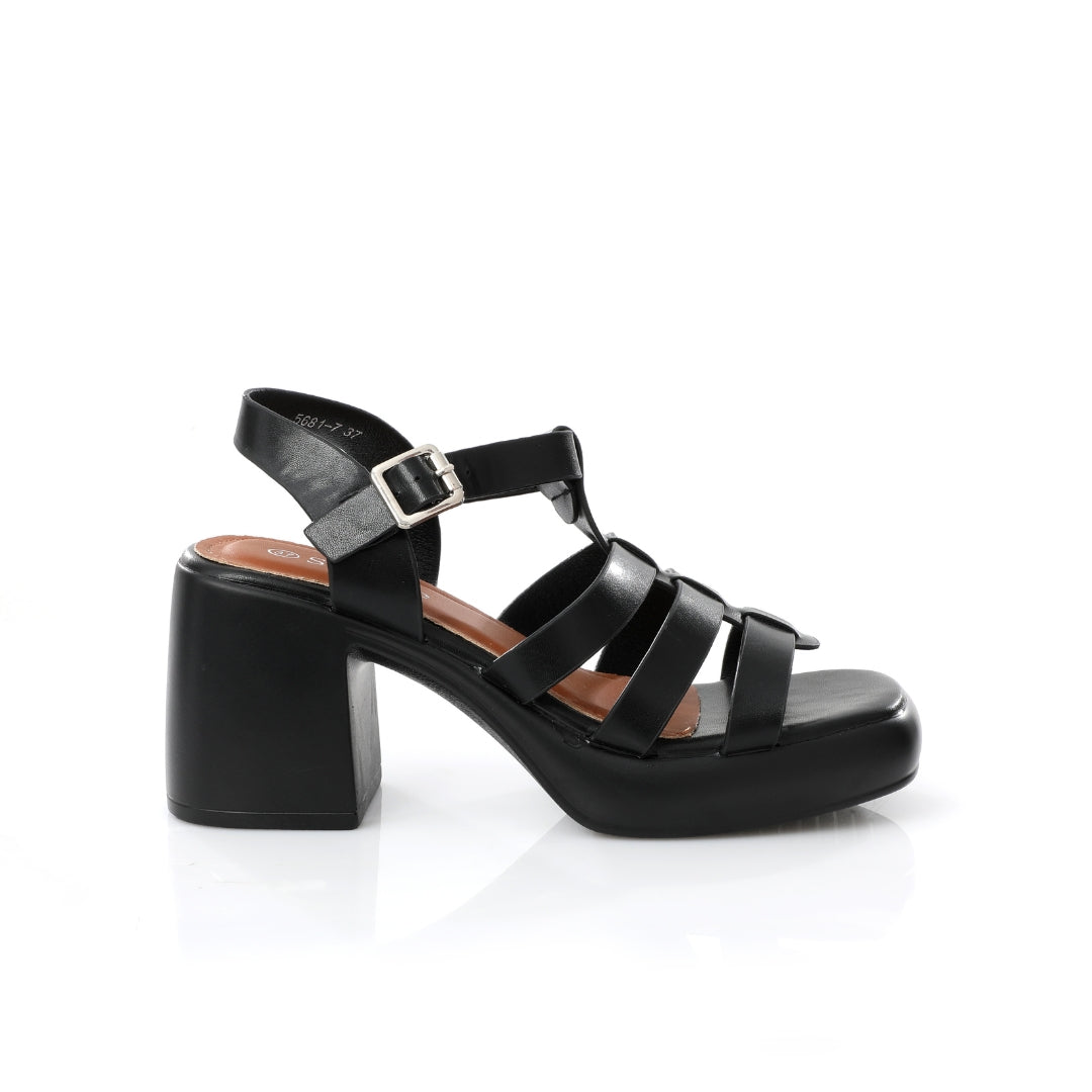 Sandale plateforme E25-5681