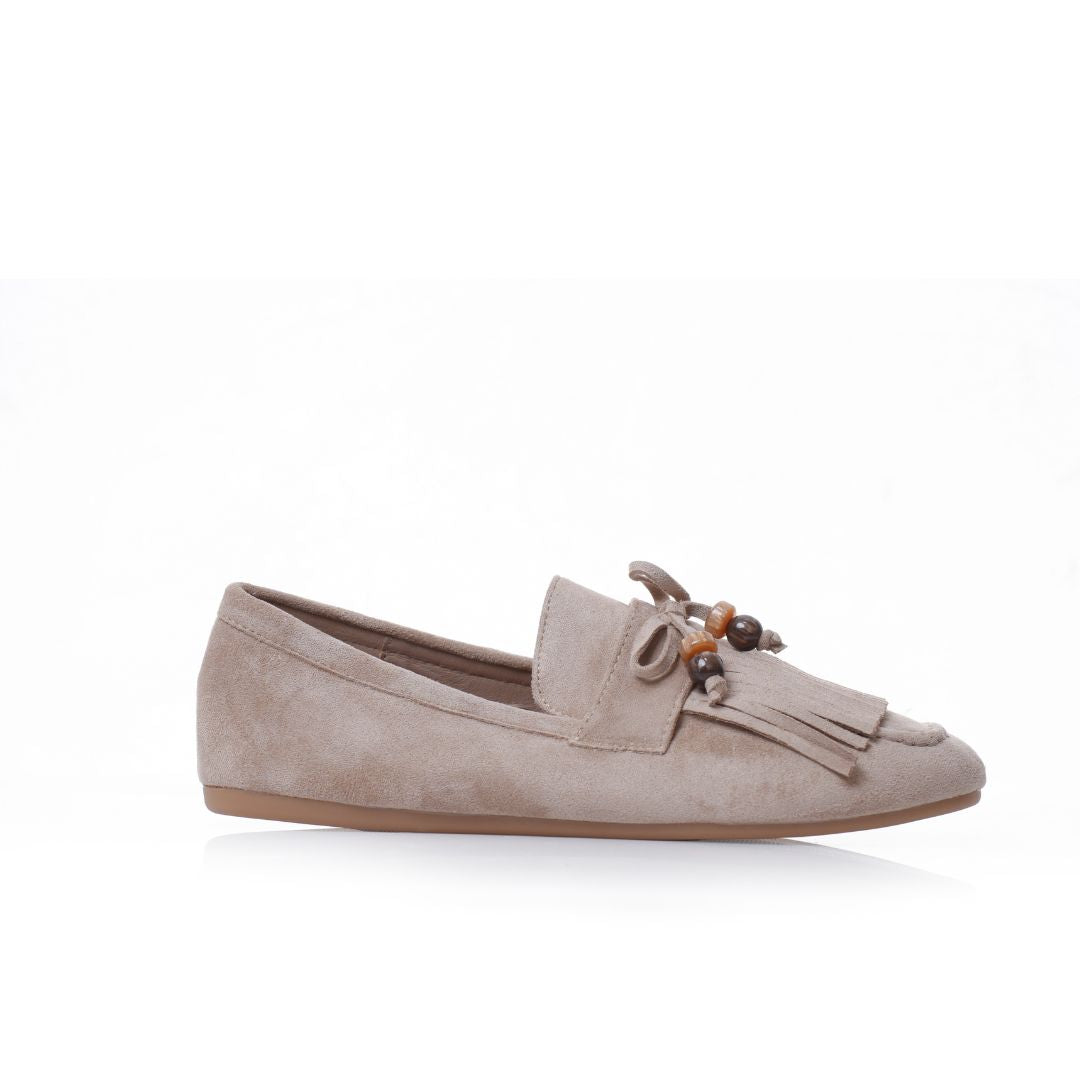 Mocassins à Franges en Daim P26-F523