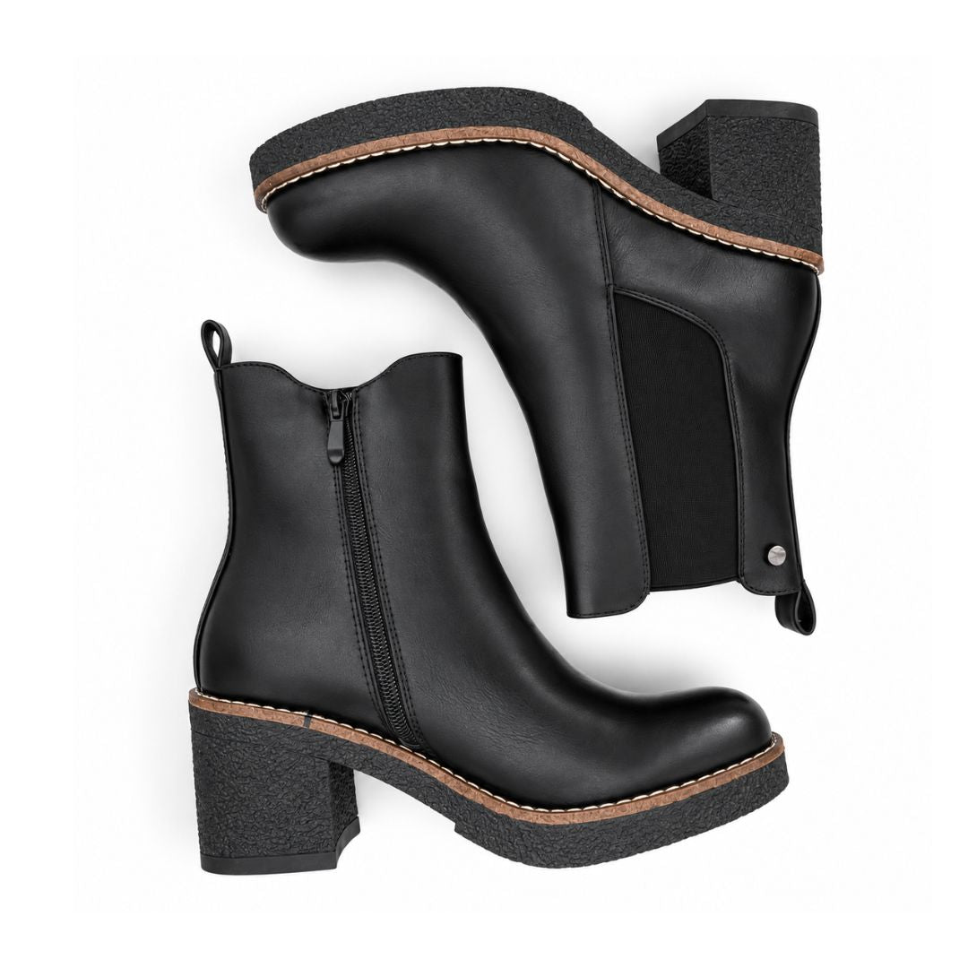 Bottine Elastique Demi Talon H26-G49
