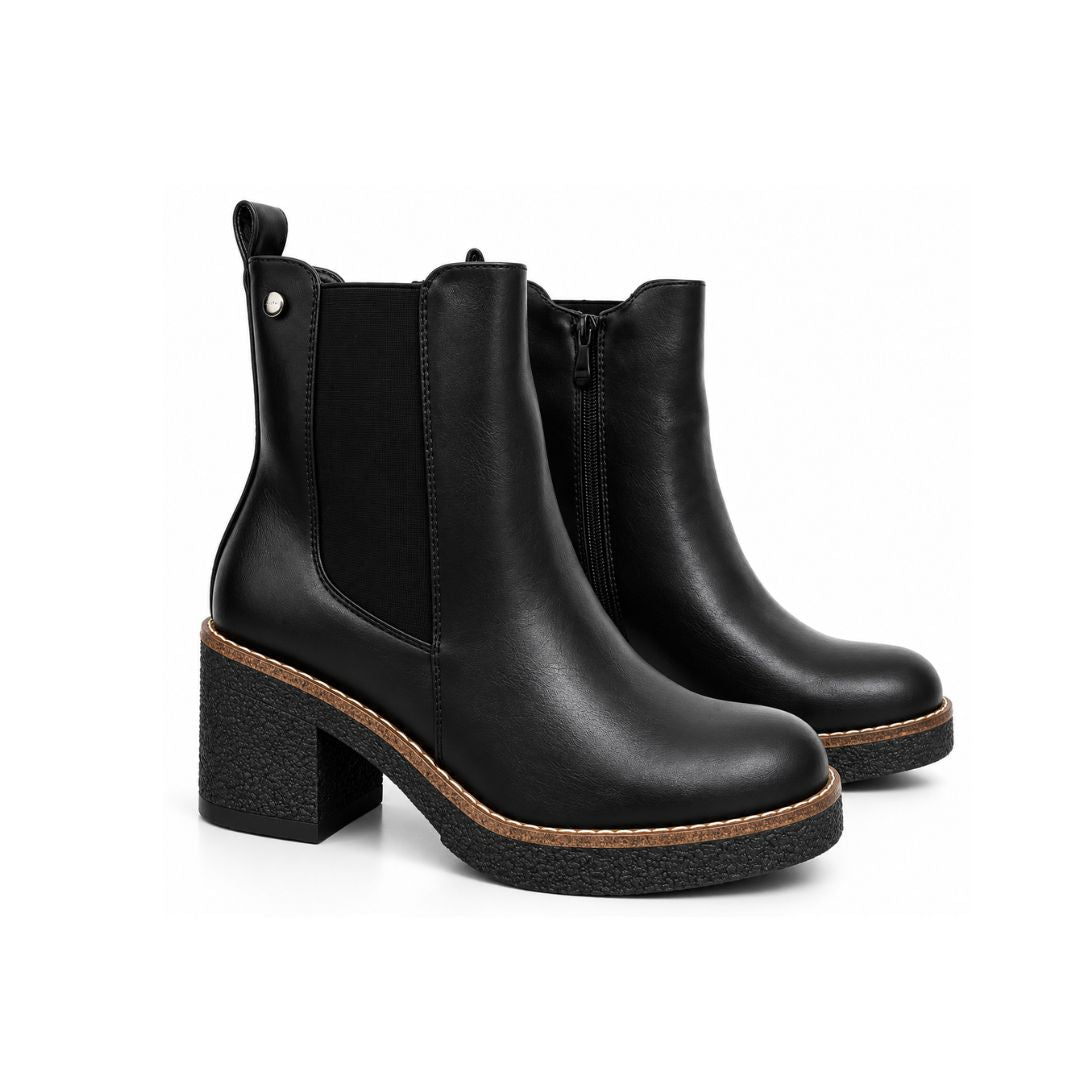 Bottine Elastique Demi Talon H26-G49