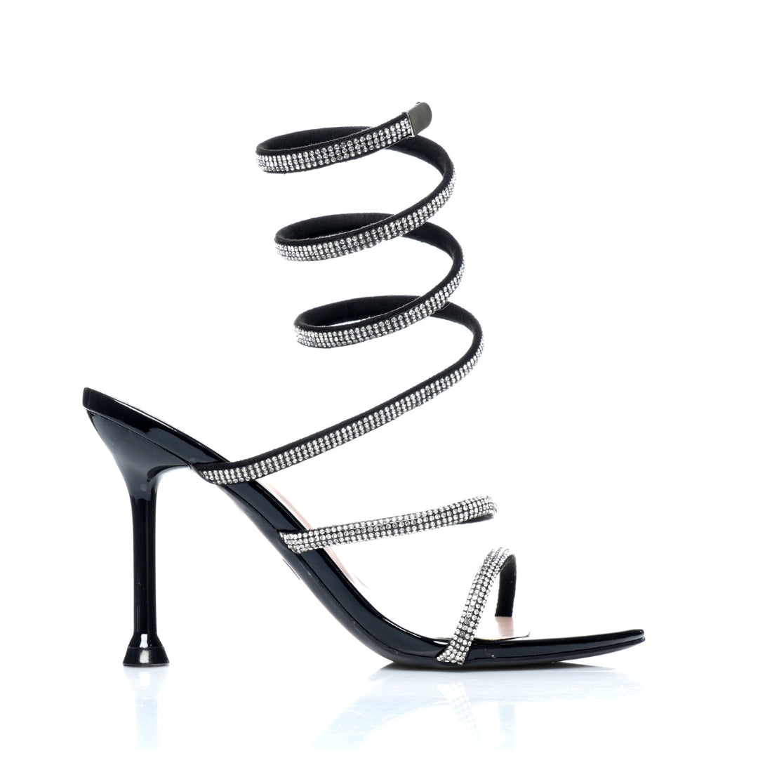 Sandale soiree talon E26-F8191
