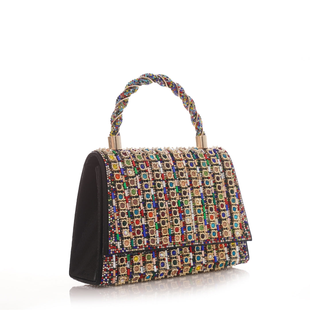 Sac Strass Multicolore P26-F3502
