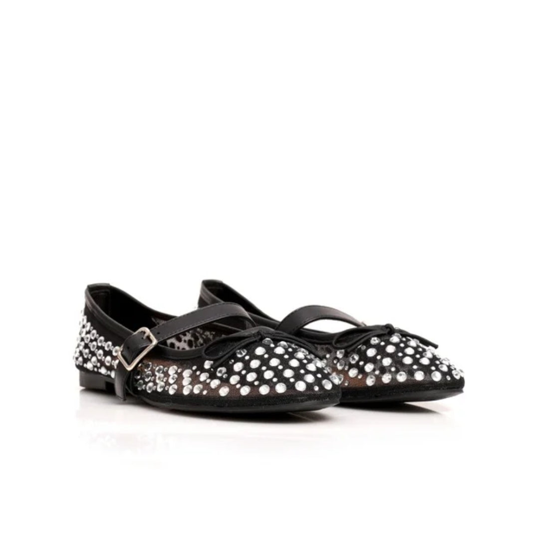Mary Jane avec strass P26-F459