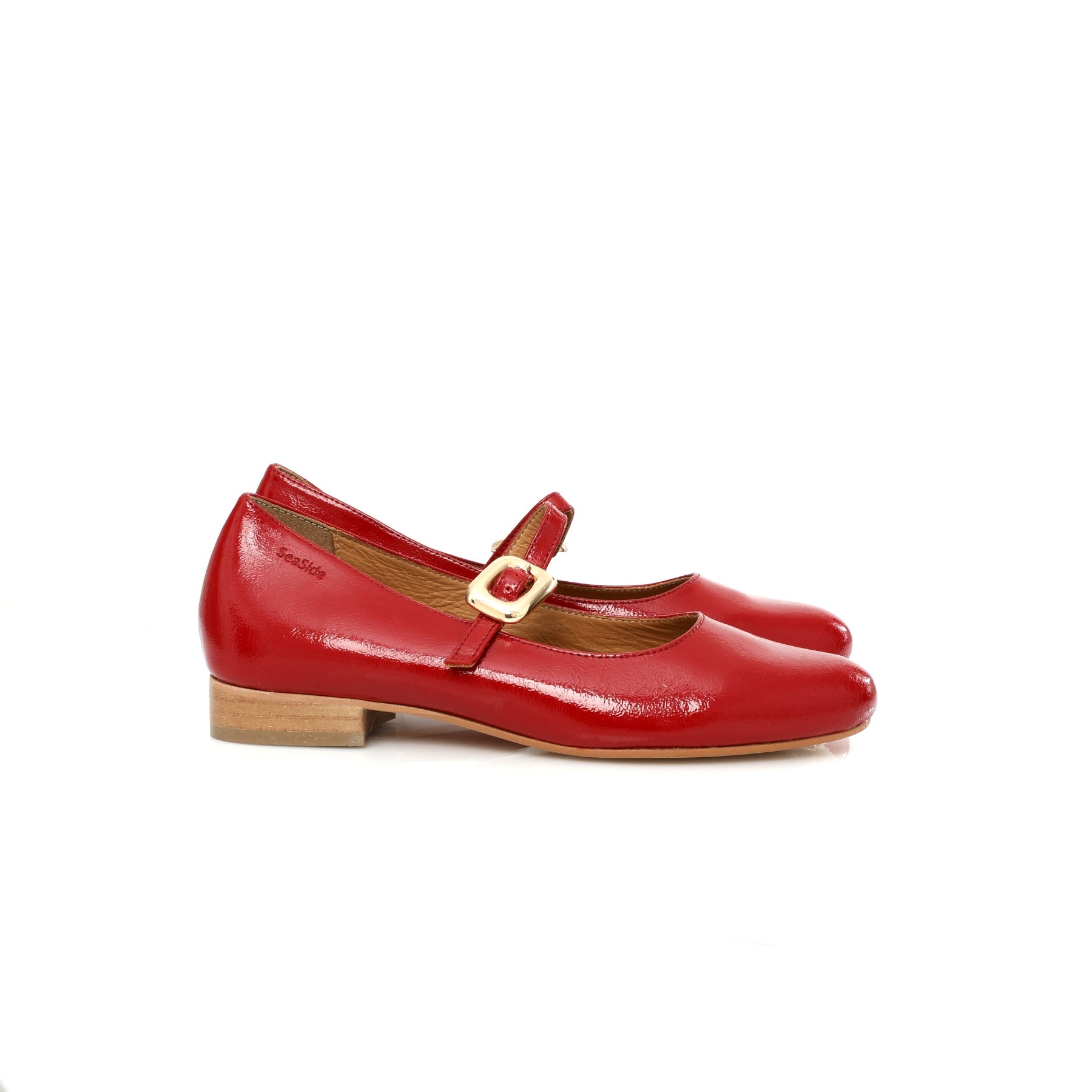 MARY JANE CUIR PLAT P25-1801
