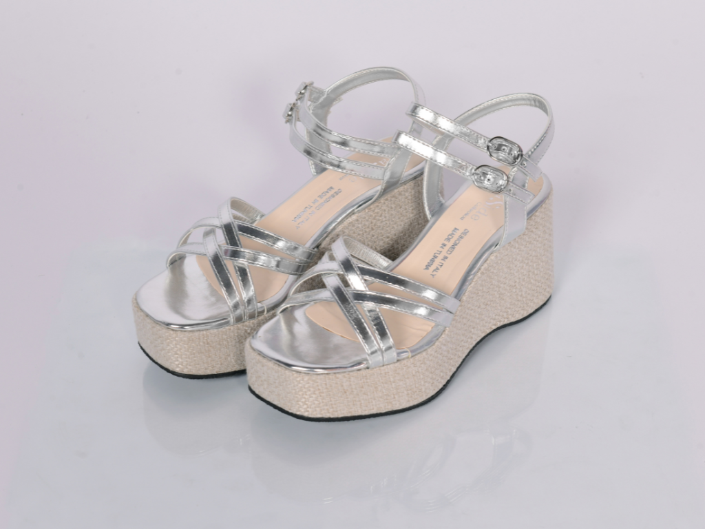 SANDALE COMPENSEE BANDE E24-219