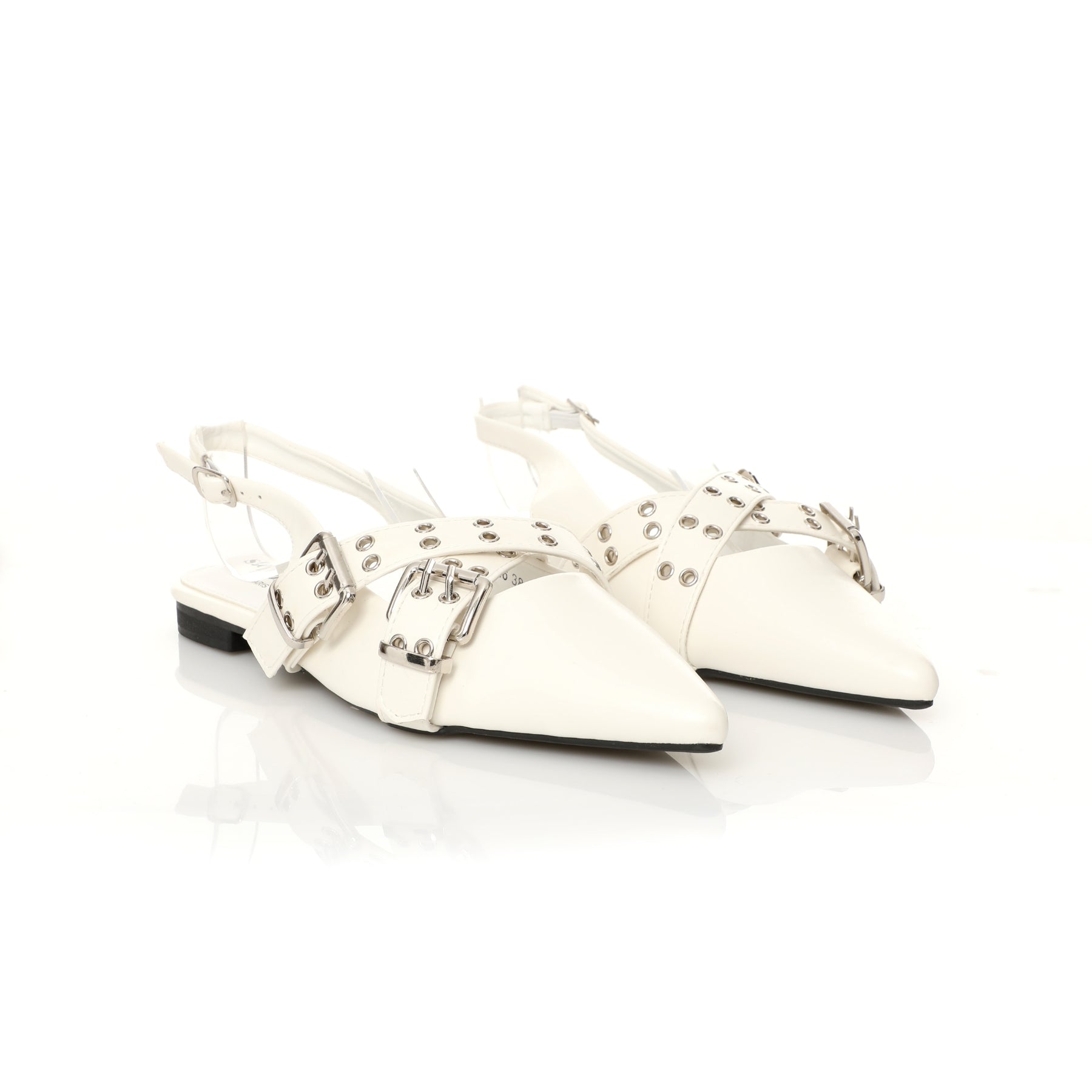 SLINGBACK BOUCLE PLAT E25-F1426