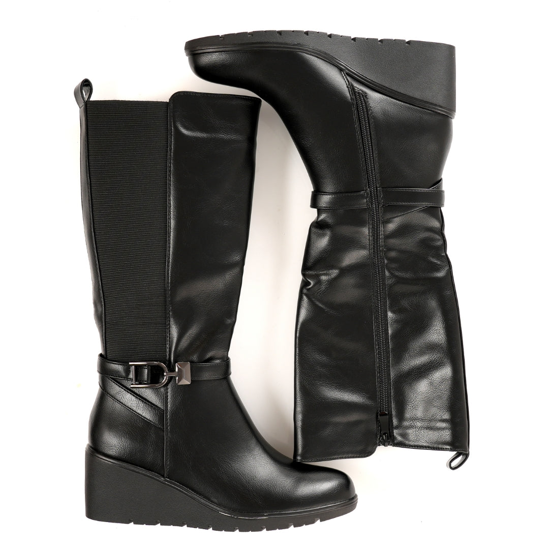 Botte semelle compensée H25-S33001