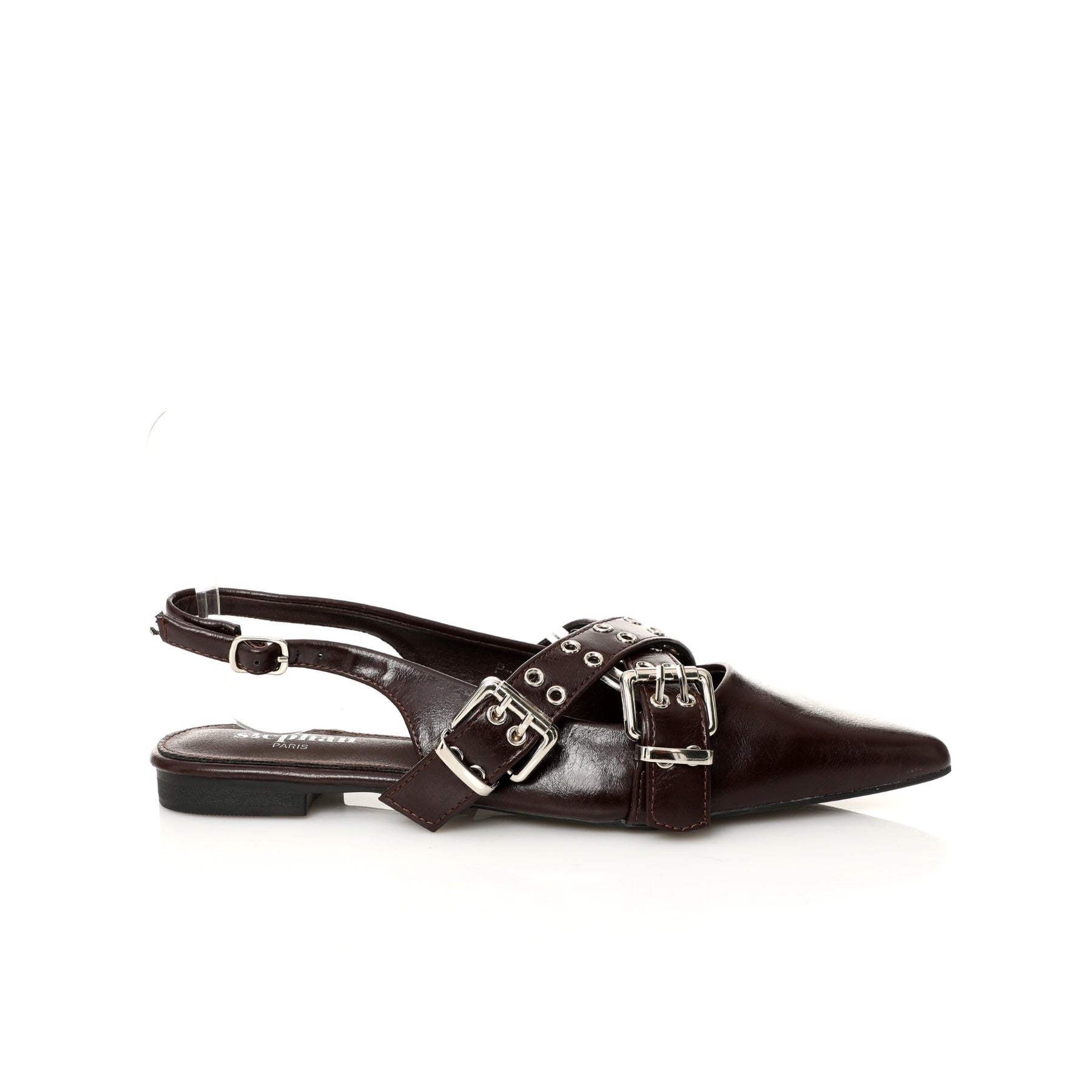 SLINGBACK BOUCLE PLAT E25-F1426