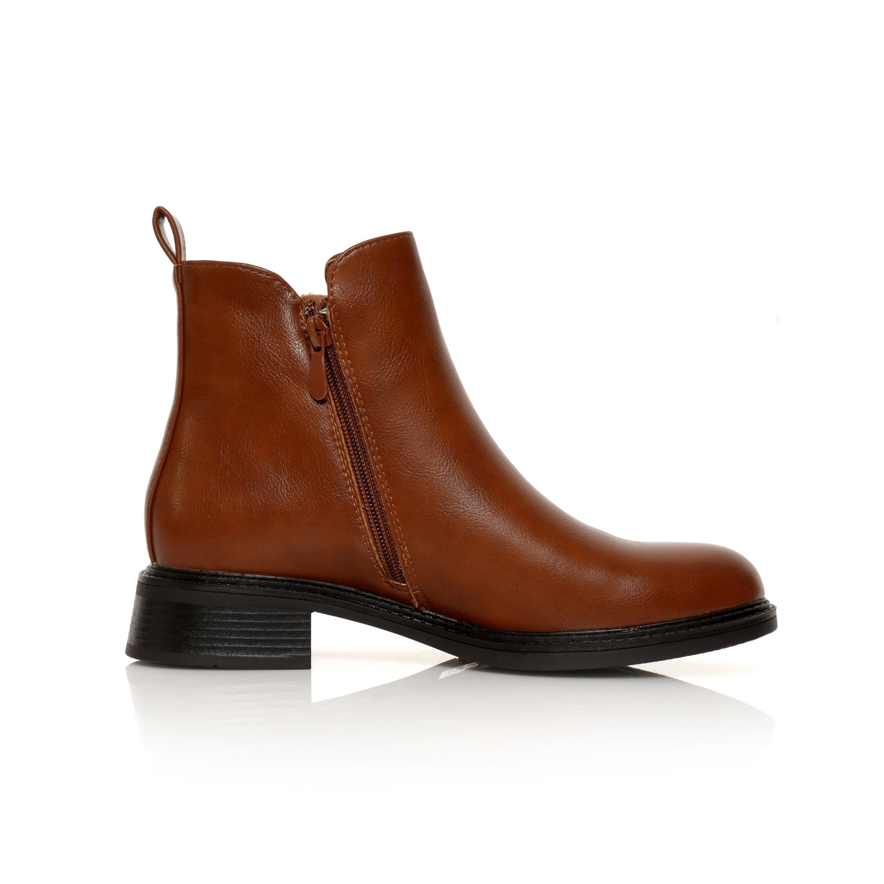 Bottine avec fermeture H25-S58003