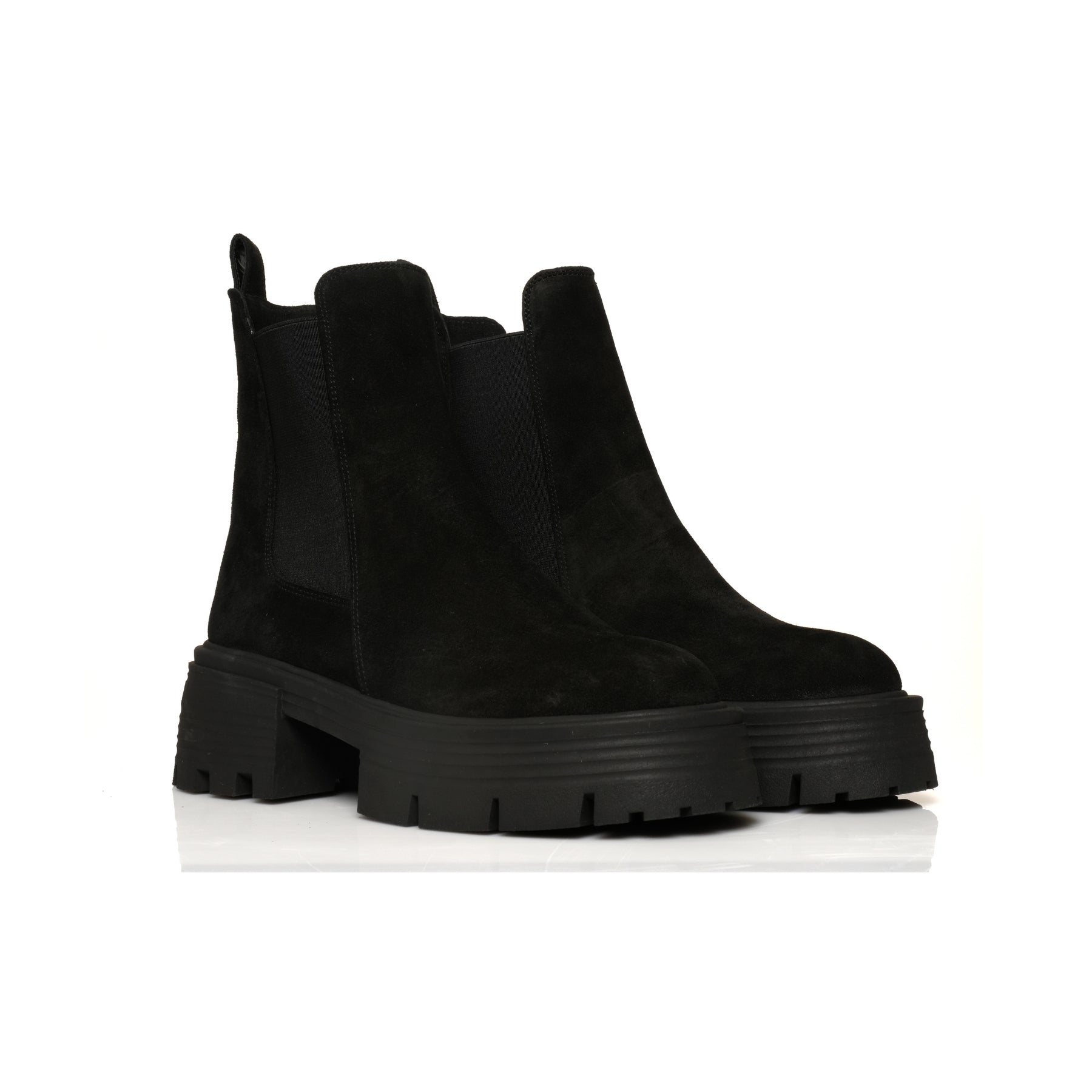 Bottine  Velour CUIR  H25-F109