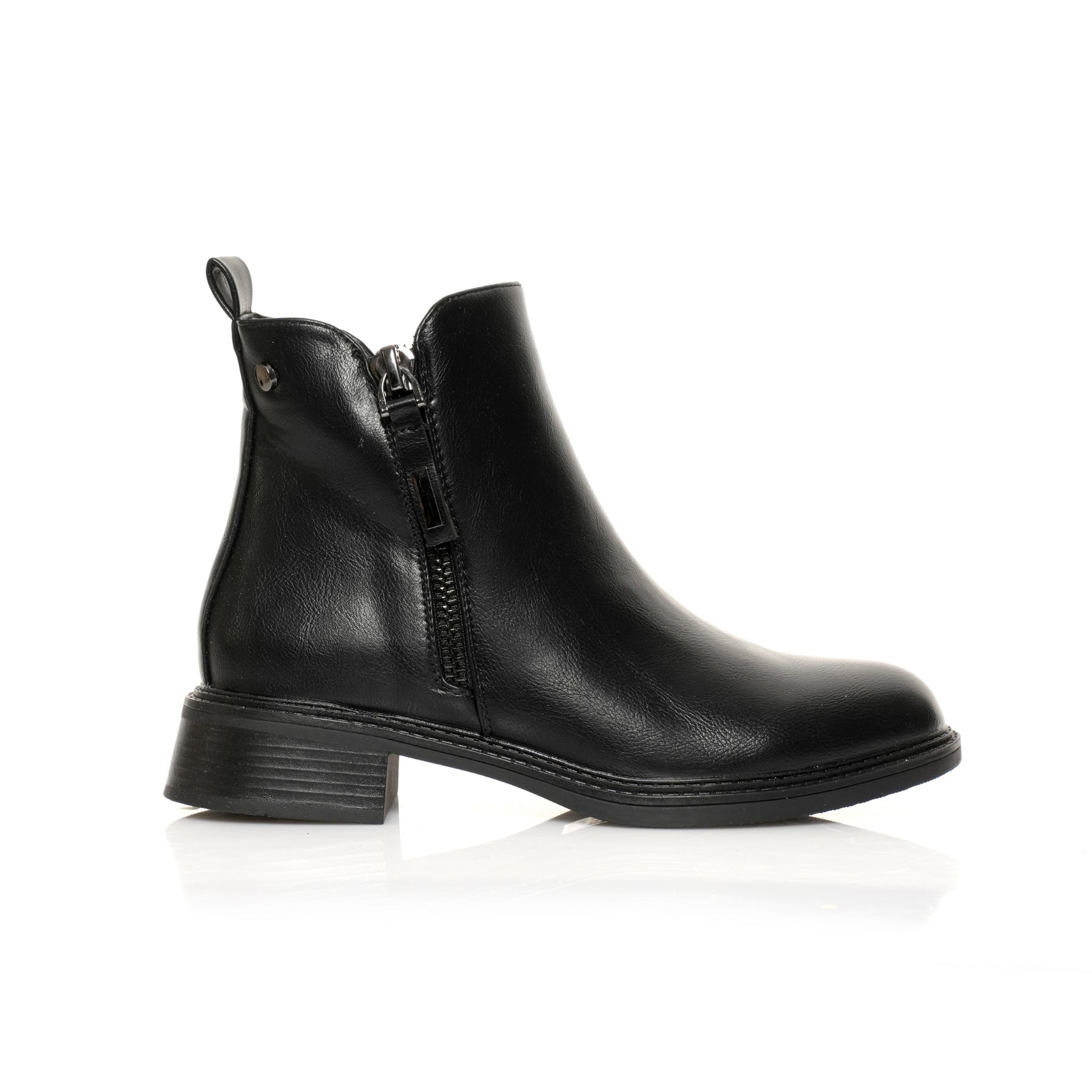 Bottine avec fermeture H25-S58003