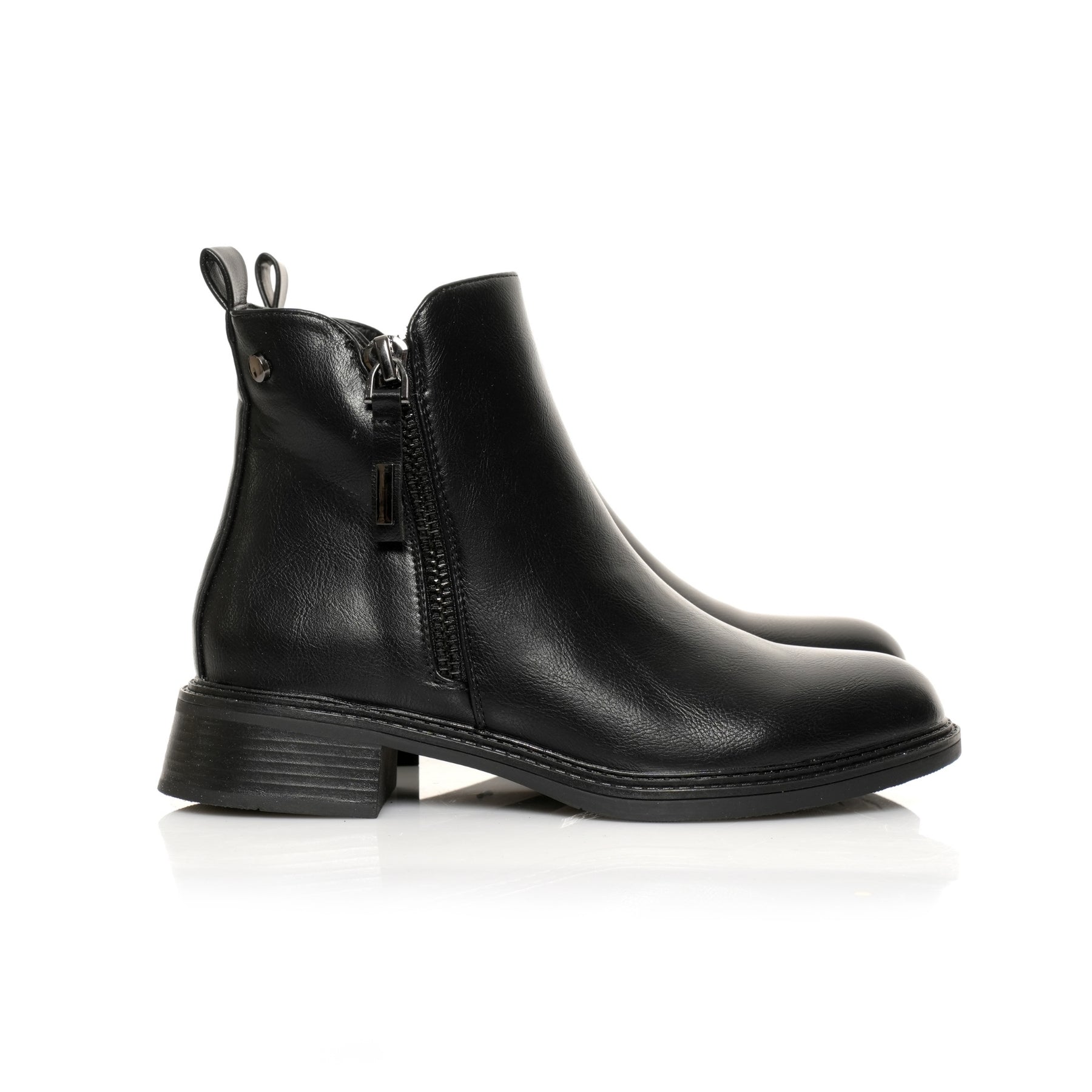 Bottine avec fermeture H25-S58003