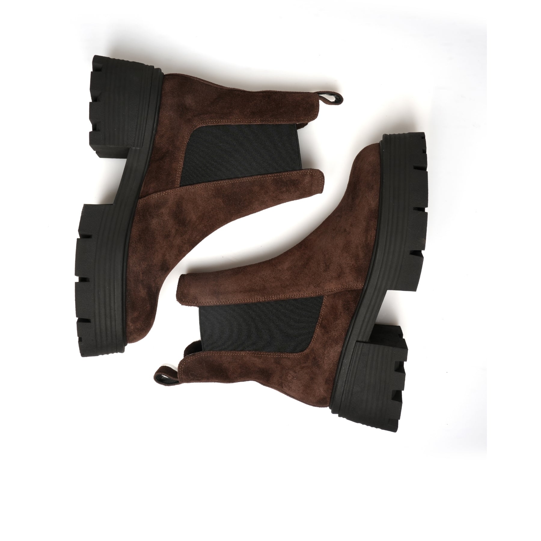 Bottine  Velour CUIR  H25-F109
