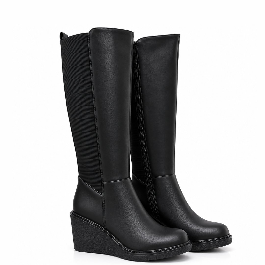 botte compensée femme