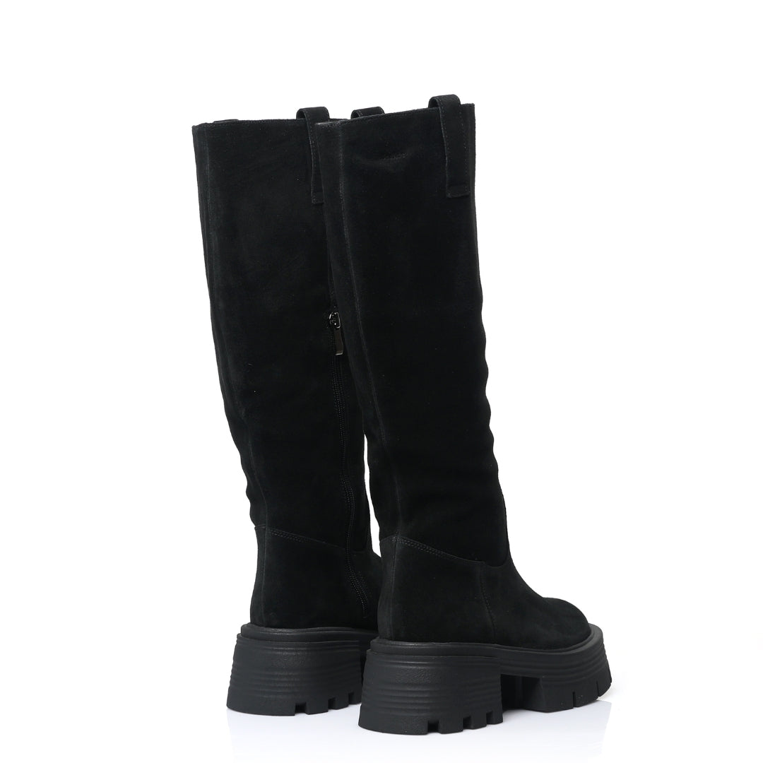 Botte CUIR DAIM H25-C506