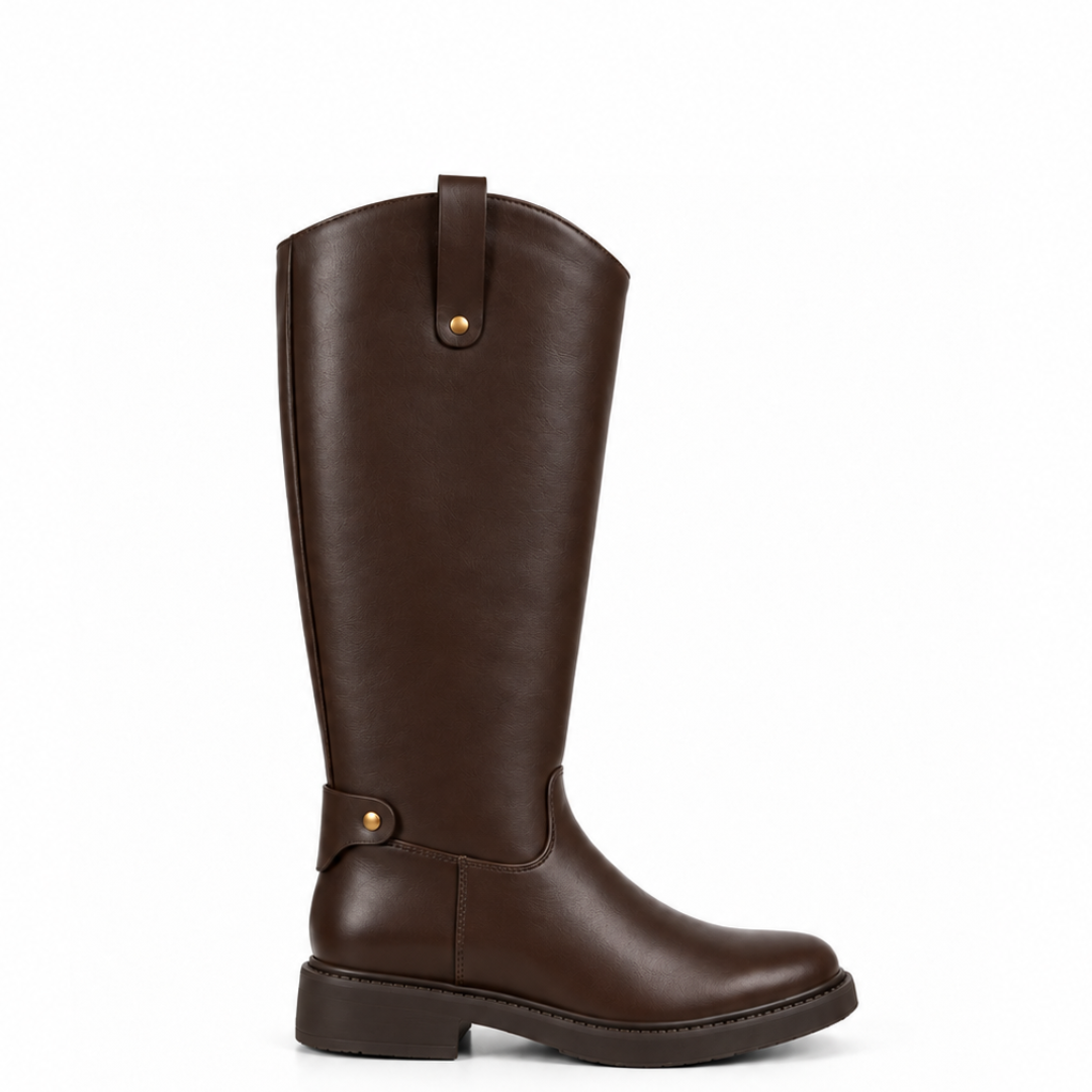 bottes plates femme