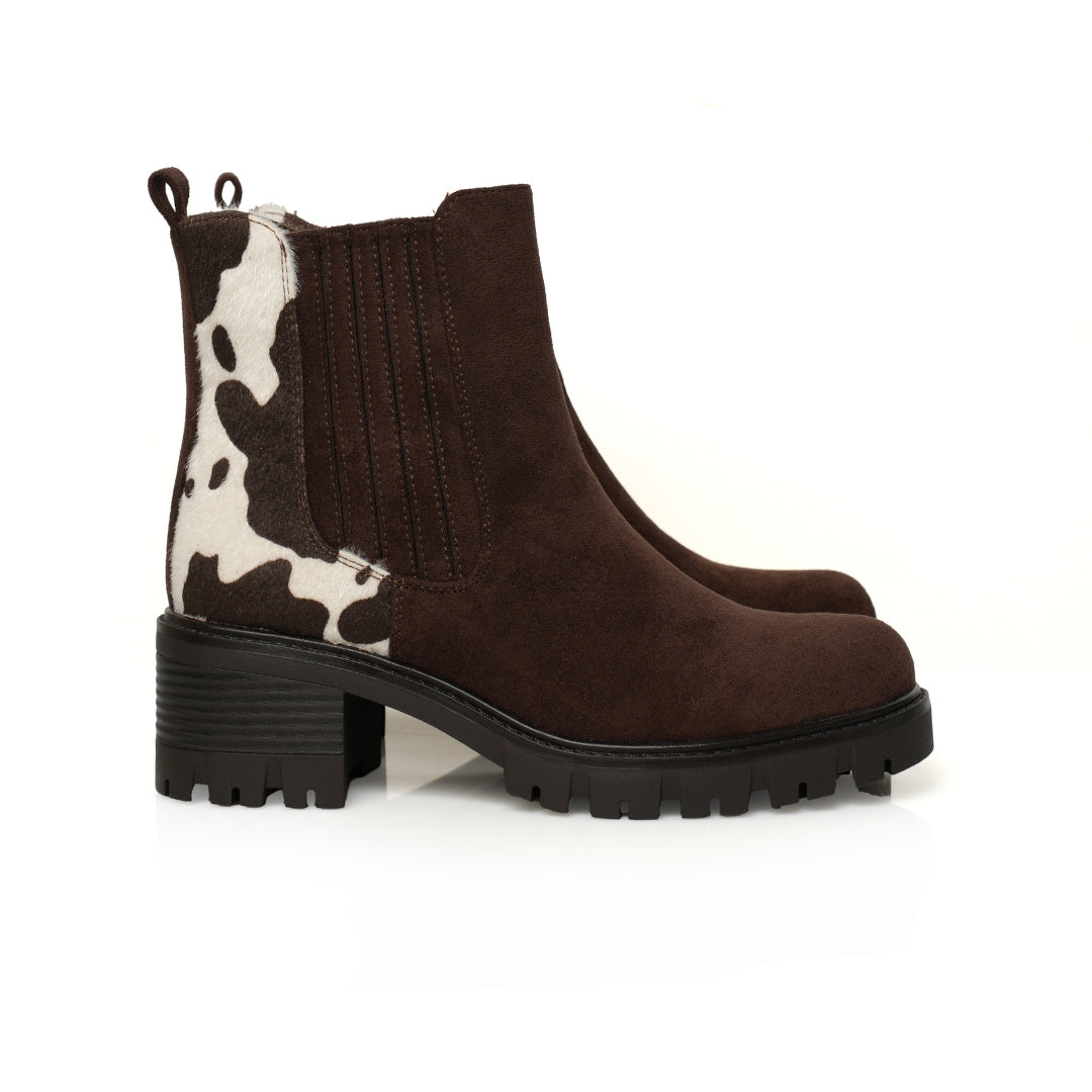 Bottine Velour H25-F71