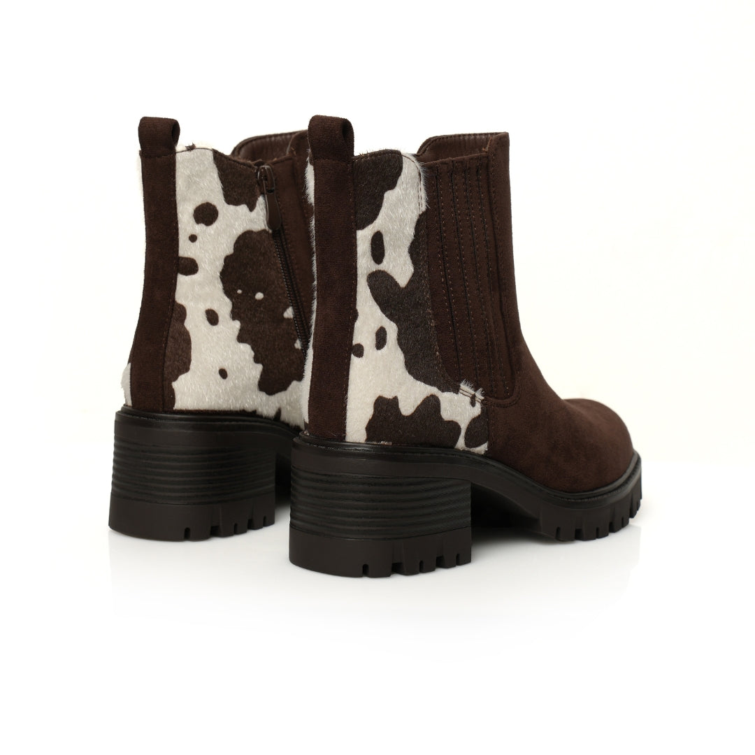 Bottine Velour H25-F71