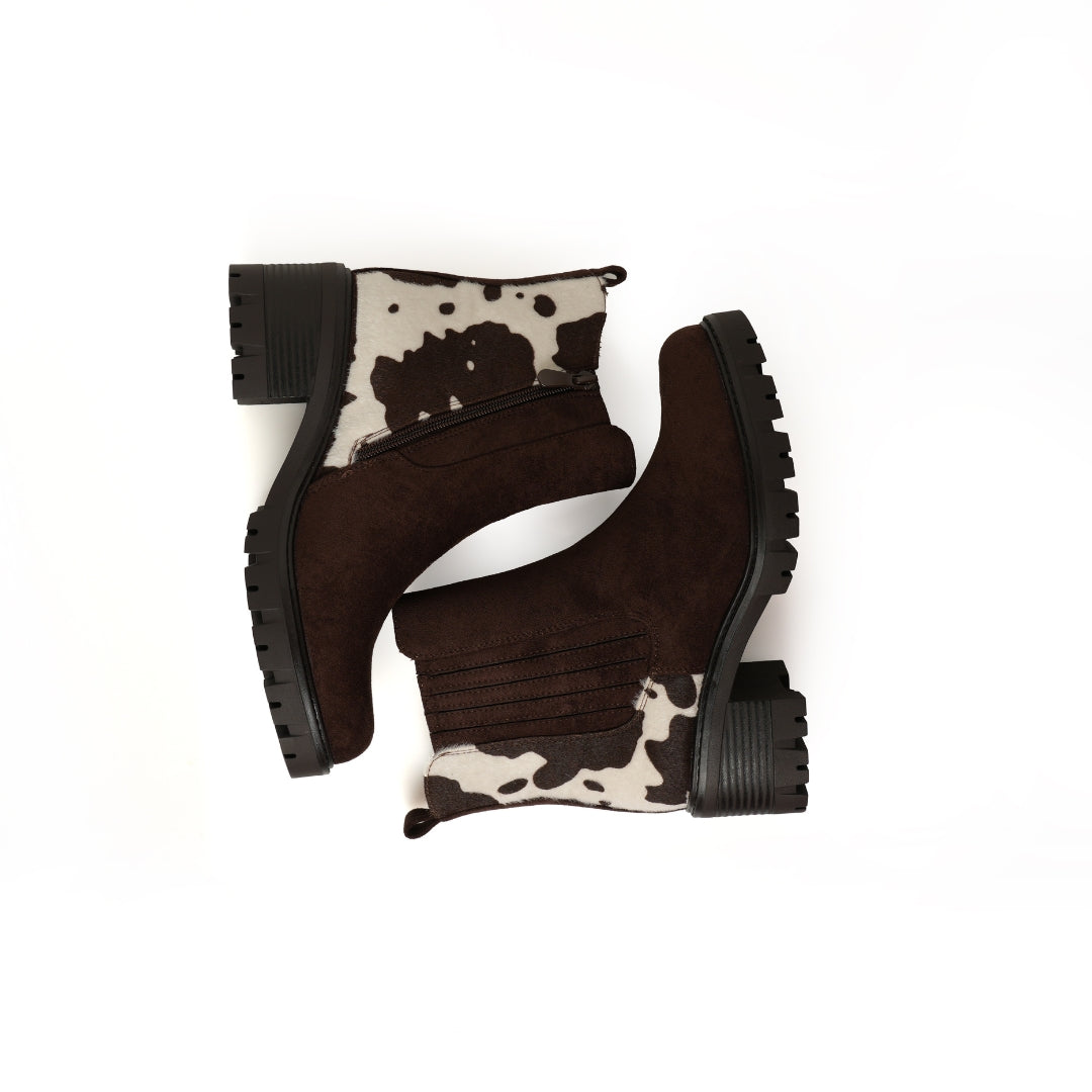 Bottine Velour H25-F71