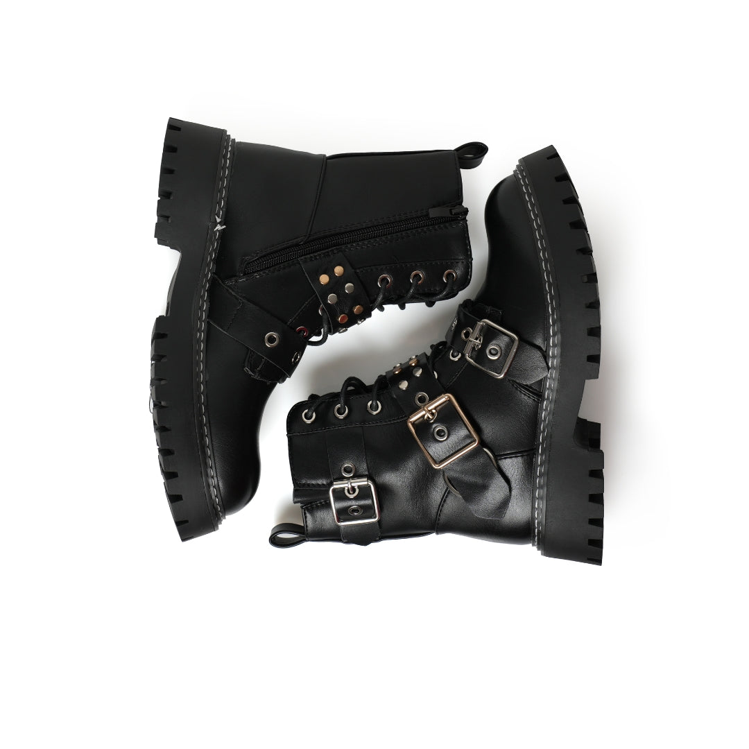 Brodequin Avec Ceintures H25-F9693