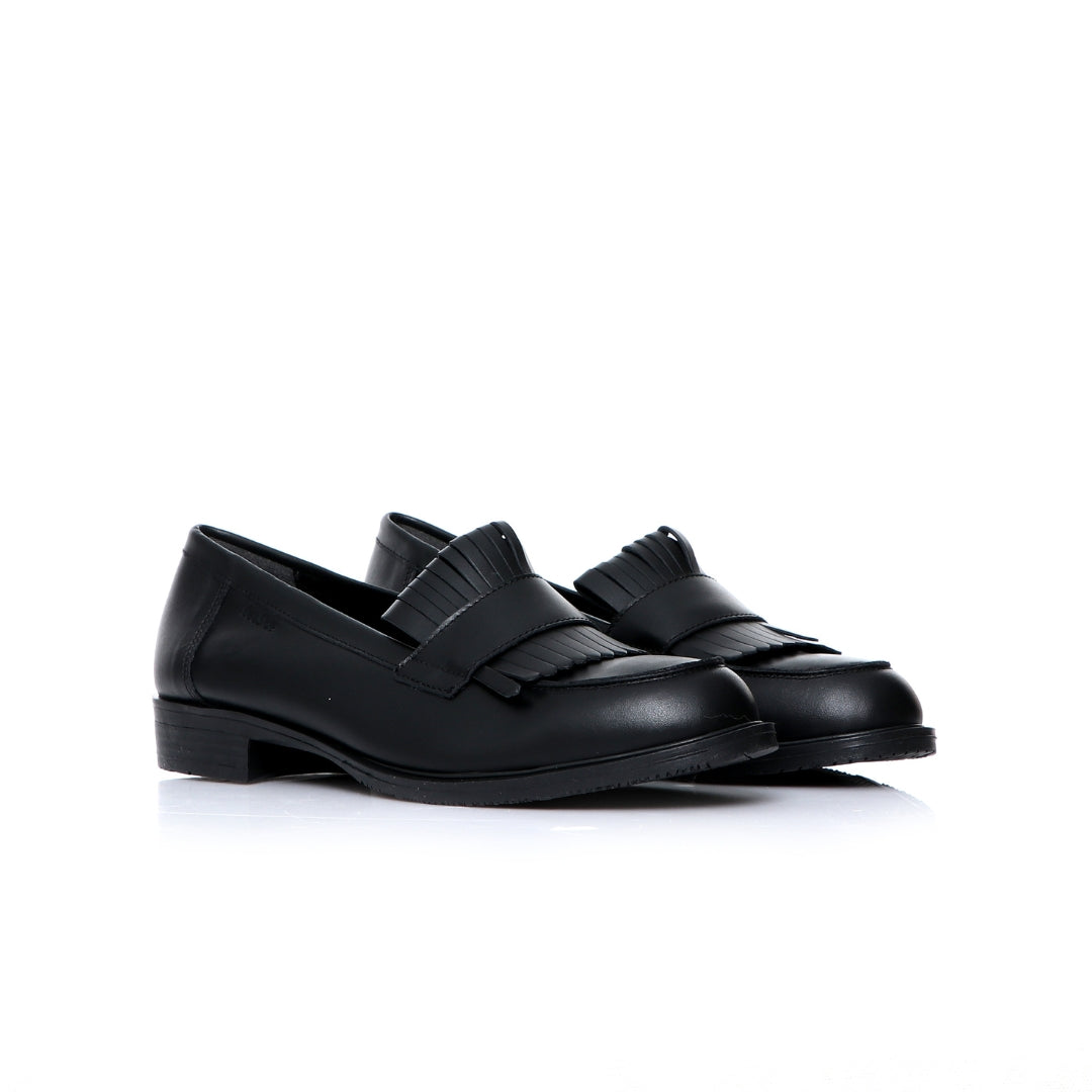Mocassin CUIR Plat P26-61076