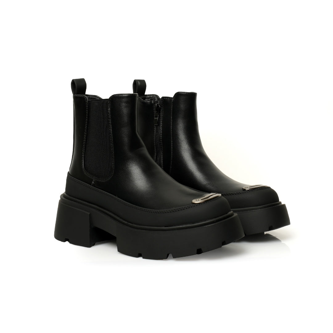 Bottine Avec Accesoire Devant H25-F1697