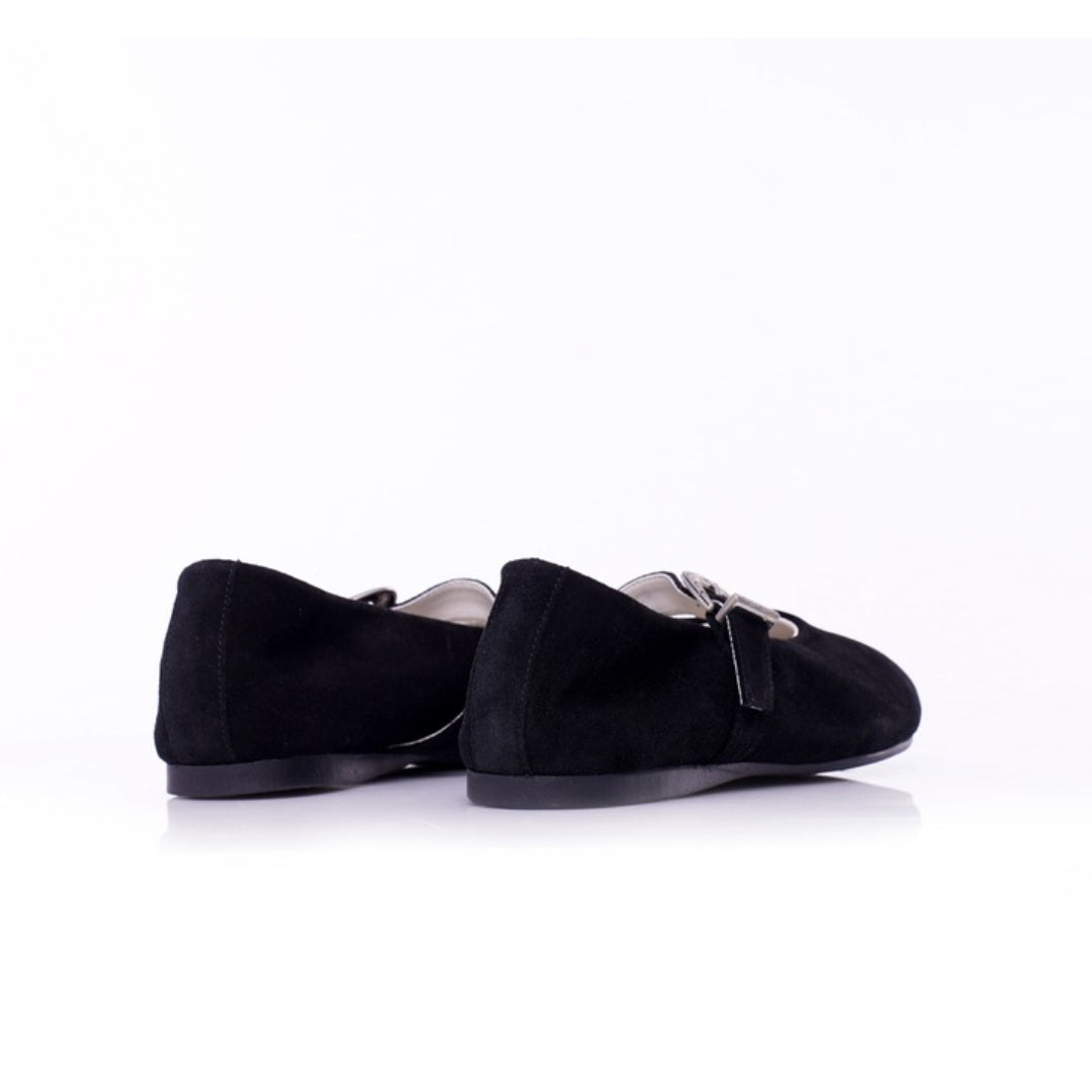 Mary Jane Cuir Daim P26-5207