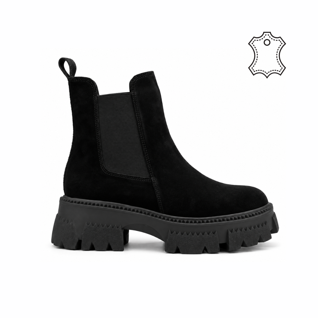 bottine cuir véritable