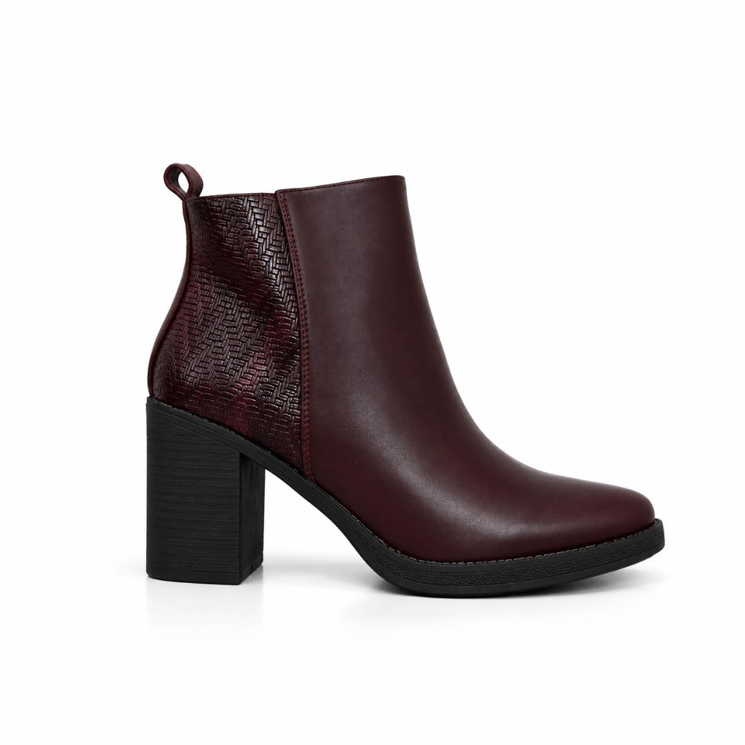 bottine élégante talon femme