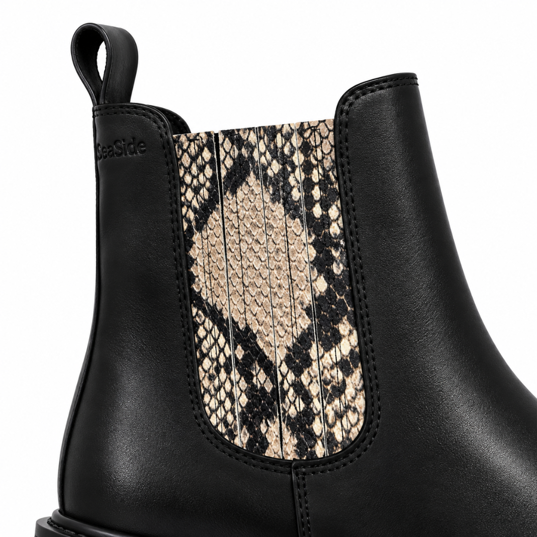 bottine véritable cuir