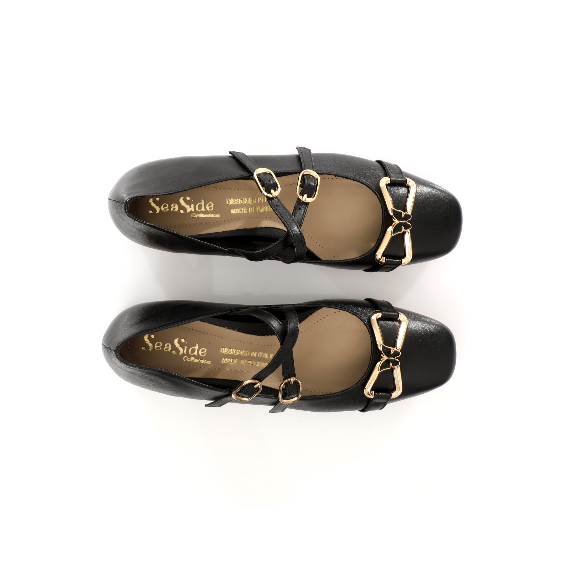 MARY JANE papillon CUIR P25-027