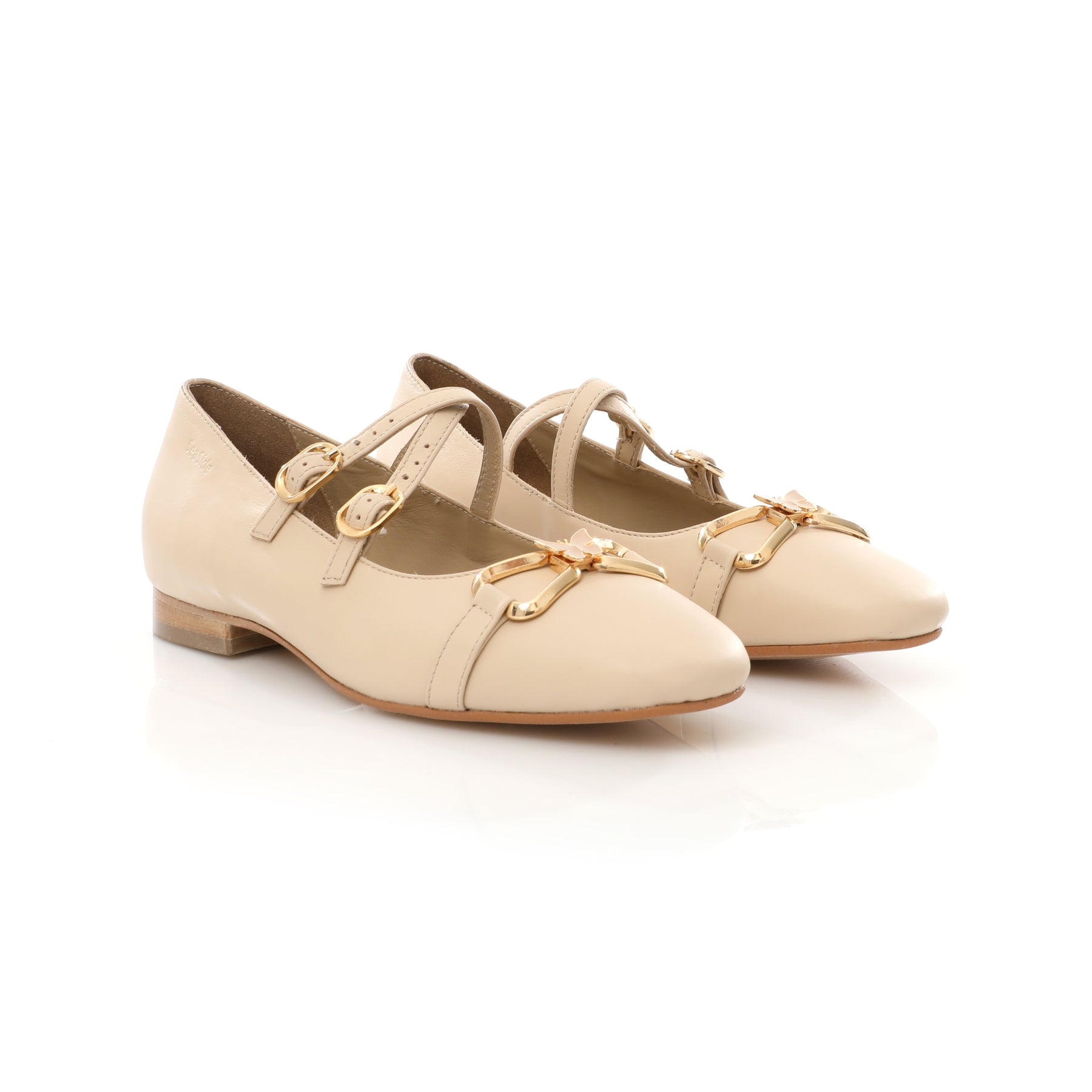 MARY JANE papillon CUIR P25-027