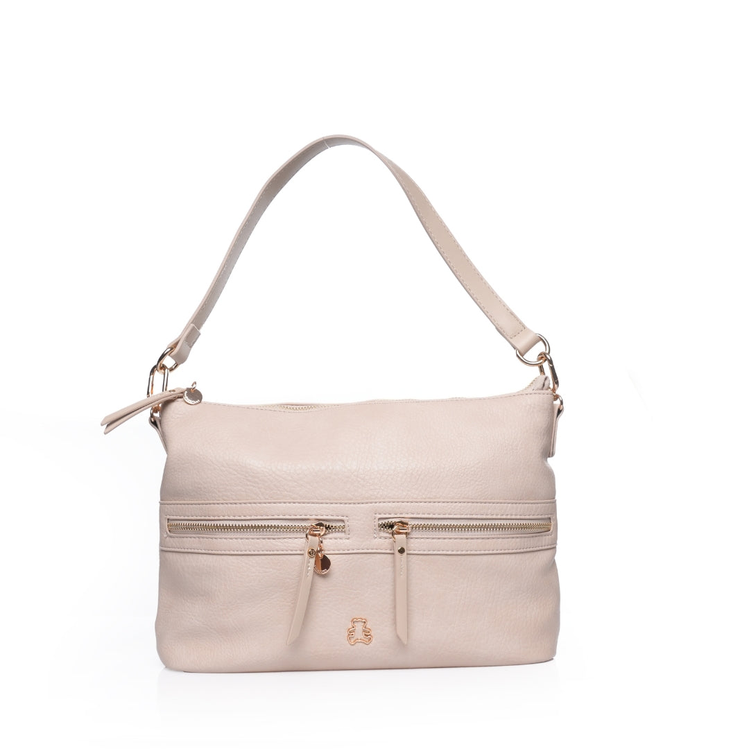 sac hobo élégant avec fermeture zip