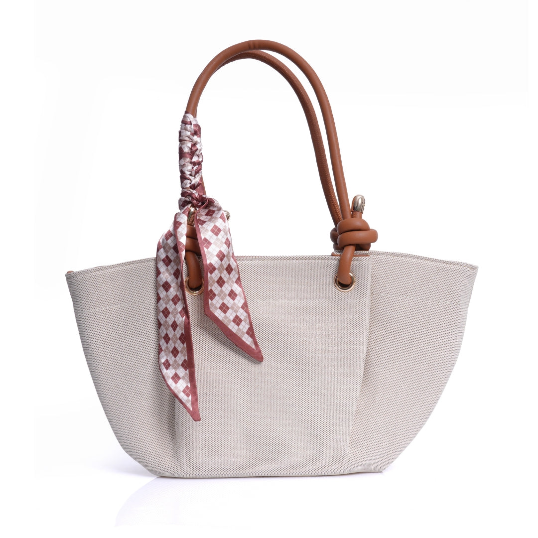 sac élégant tissu avec anses confortables