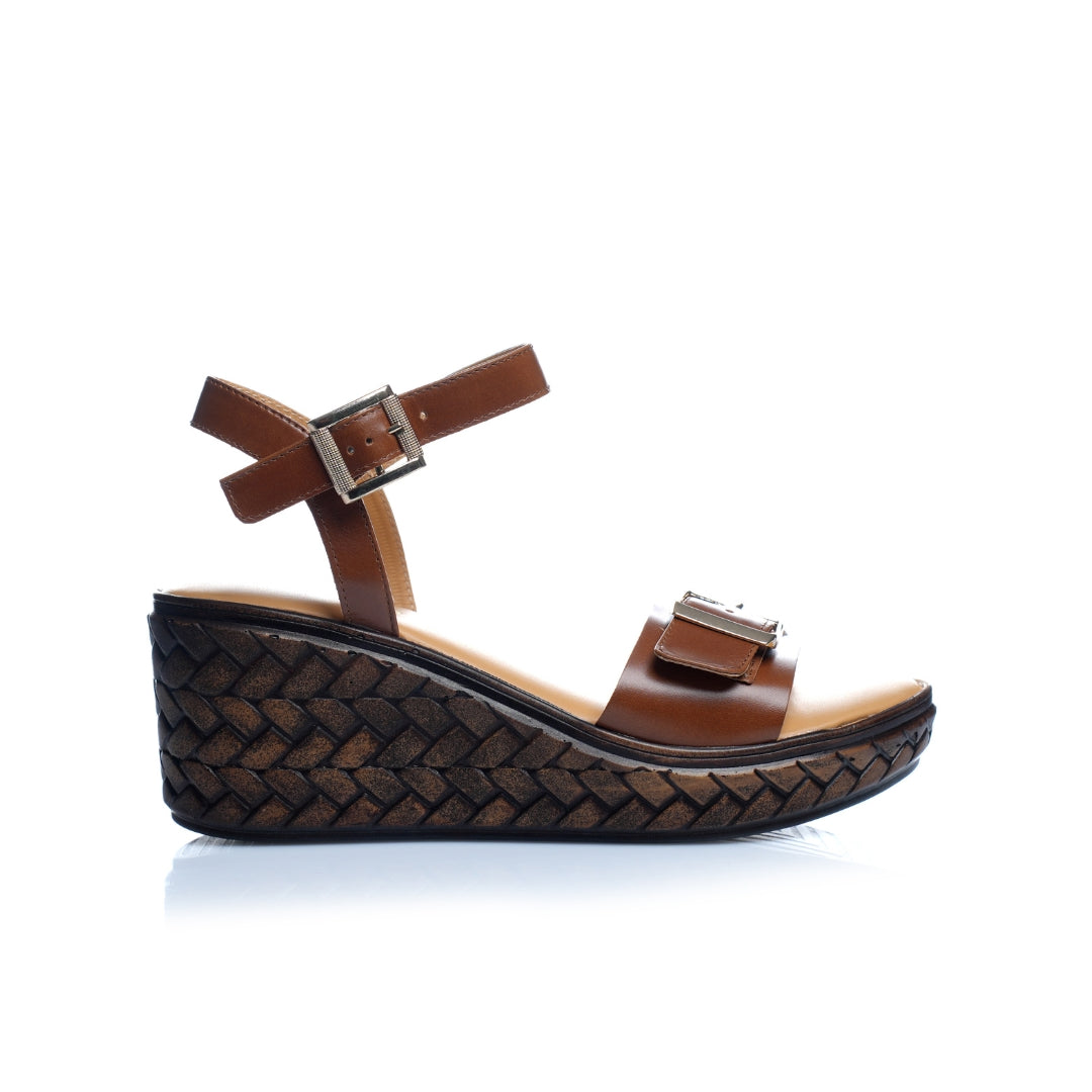 sandale cuir femme