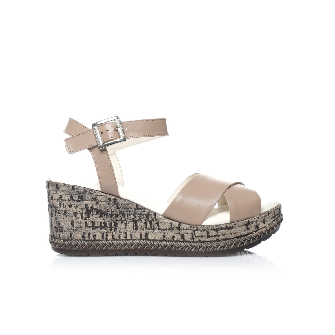 sandale cuir véritable